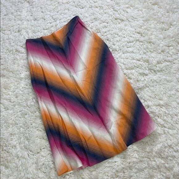 Trina Turk Halter Top Midi Skirt Rainbow Set - Picture 7 of 11